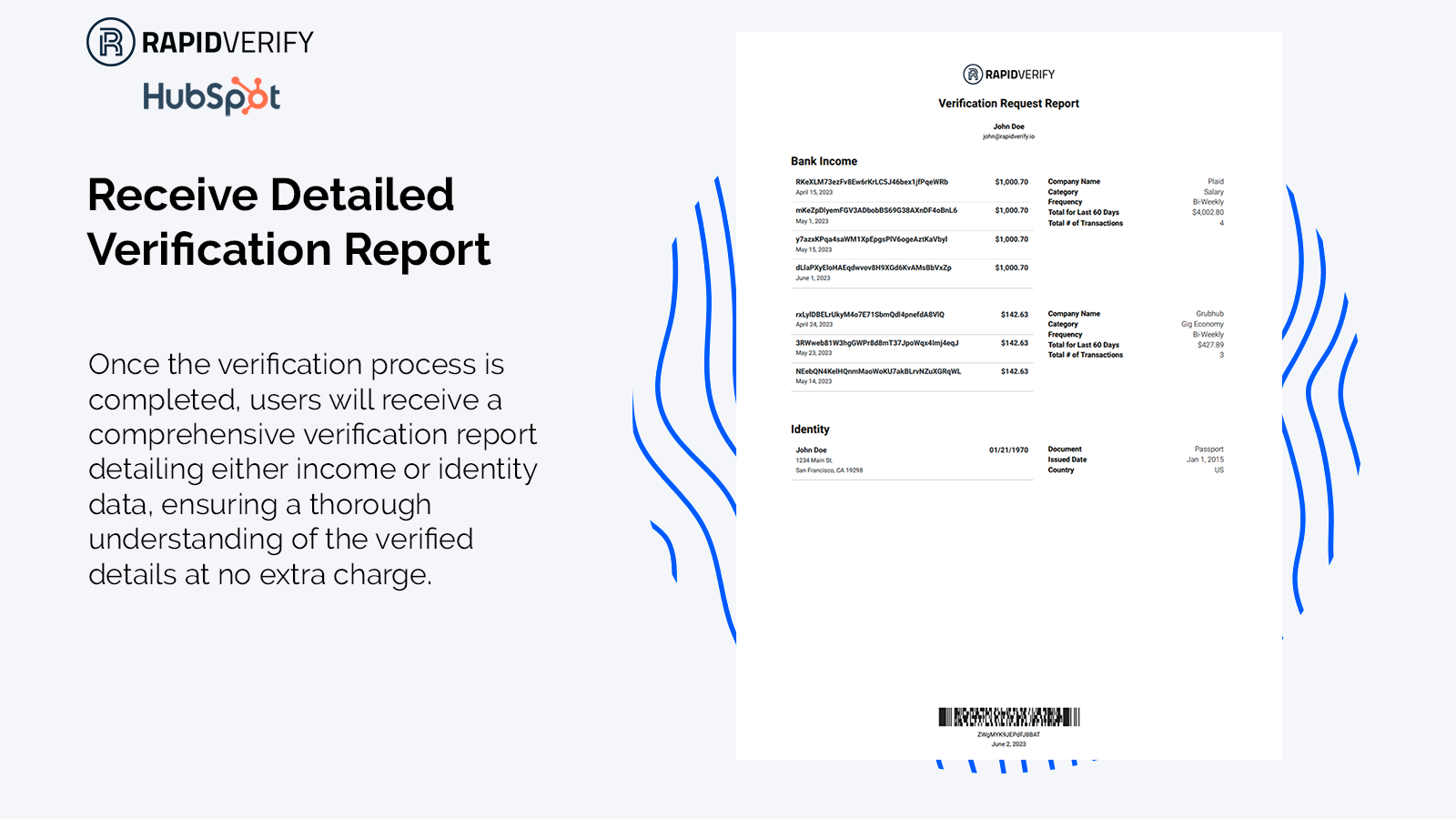 RapidVerify HubSpot Integration | Connect Them Today